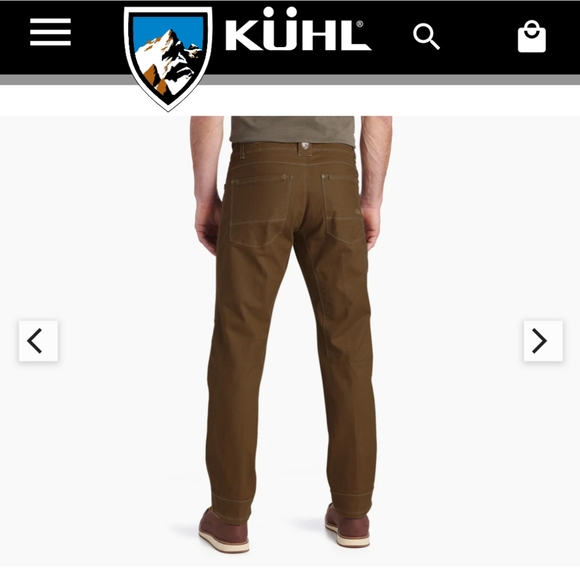 KHUL men's RYDR Work Pants - Picture 2 of 5